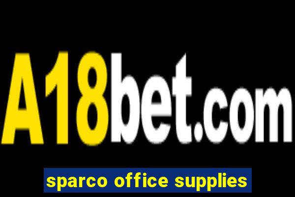 sparco office supplies