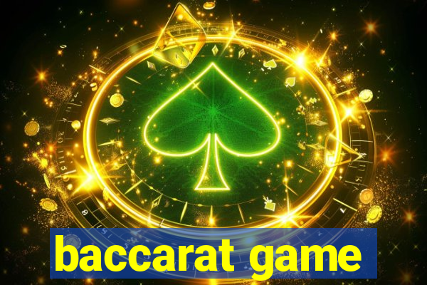 baccarat game