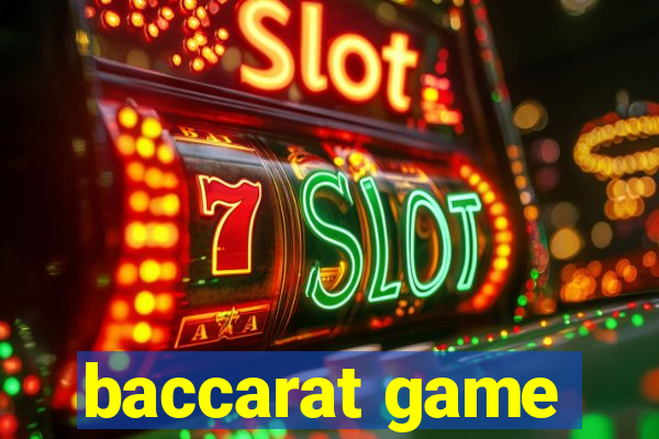 baccarat game