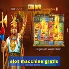 slot macchine gratis