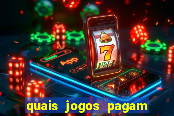 quais jogos pagam de verdade no pix