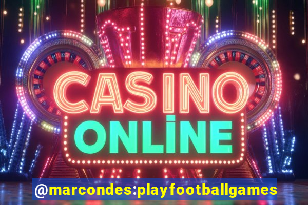 @marcondes:playfootballgames bingo football