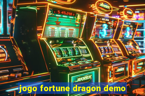 jogo fortune dragon demo