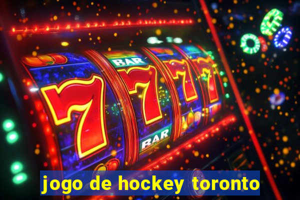 jogo de hockey toronto