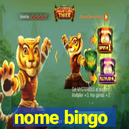 nome bingo