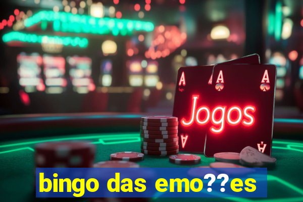 bingo das emo??es