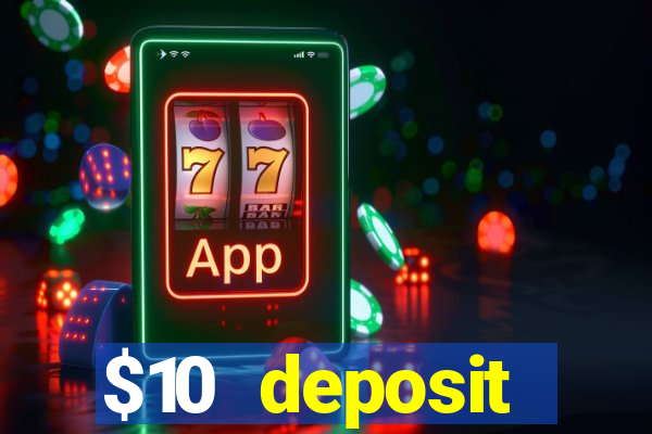 $10 deposit australian casino