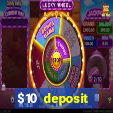 $10 deposit australian casino