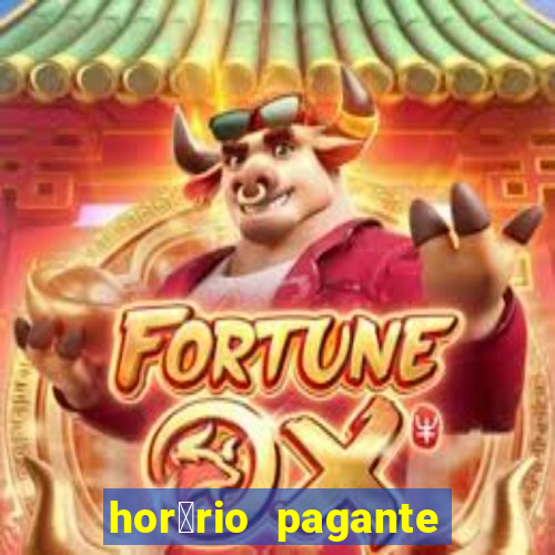 hor谩rio pagante fortune rabbit