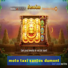 moto taxi santos dumont