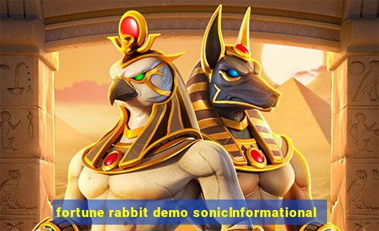 fortune rabbit demo sonicInformational