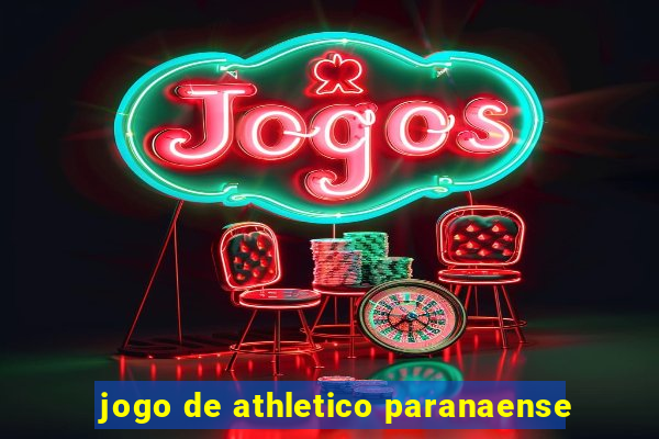 jogo de athletico paranaense