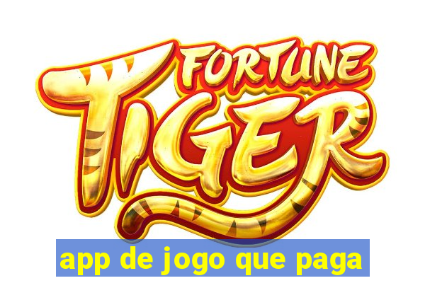 app de jogo que paga