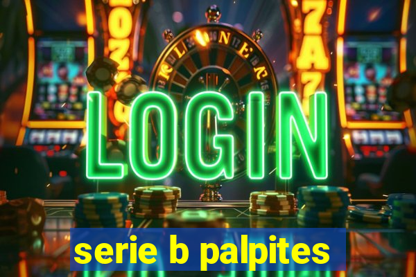 serie b palpites