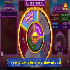 free play slots no download