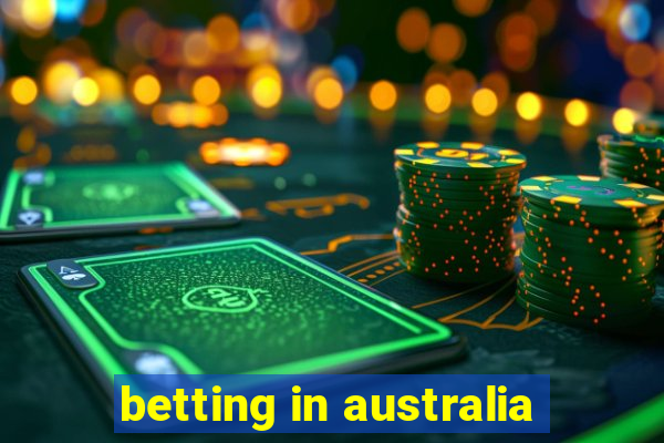 betting in australia