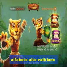 alfabeto alto valiriano