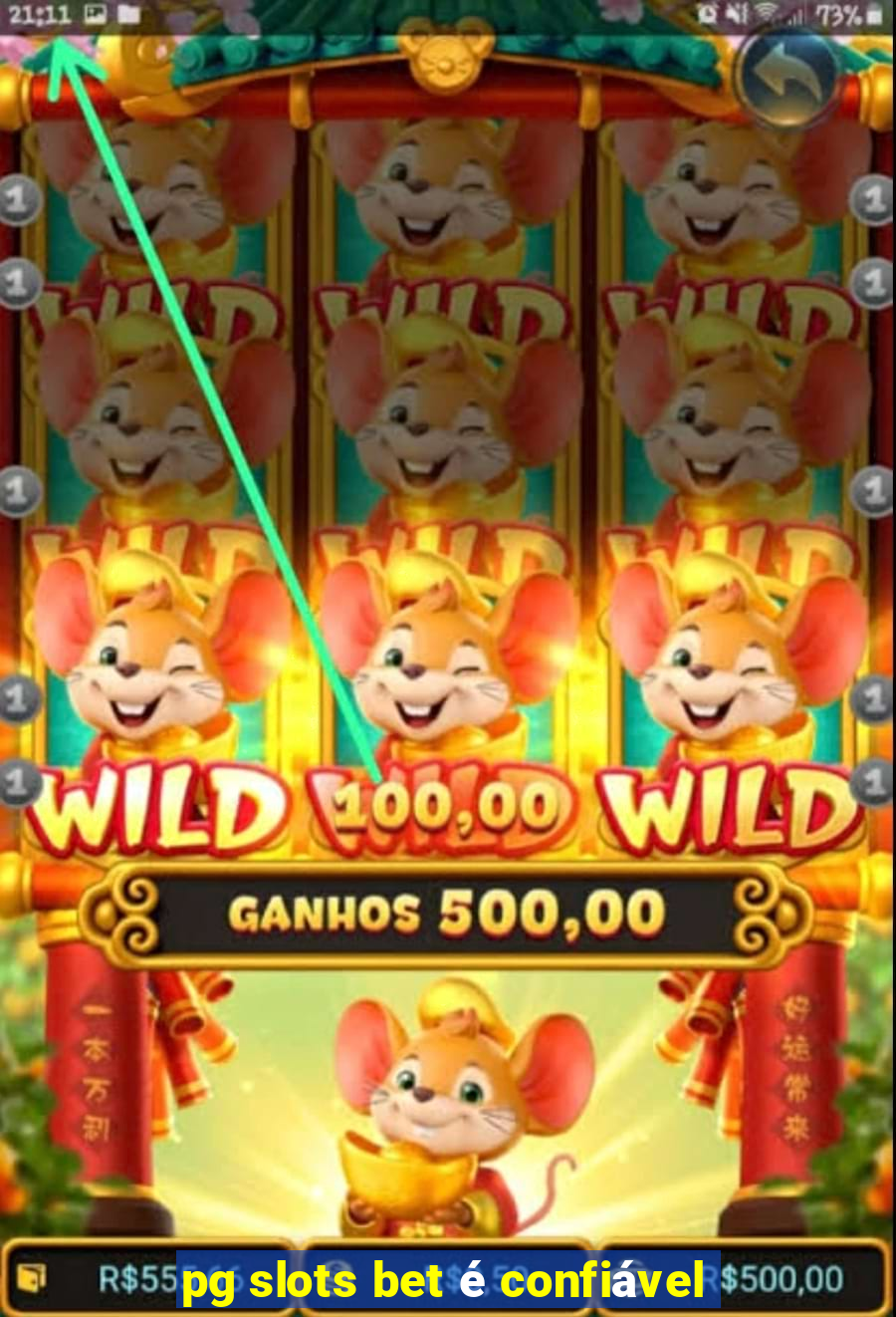 pg slots bet é confiável