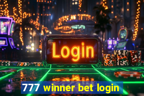 777 winner bet login