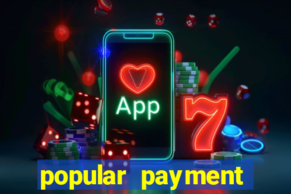 popular payment methods online casinos