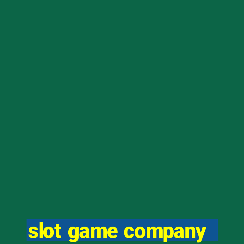 slot game company