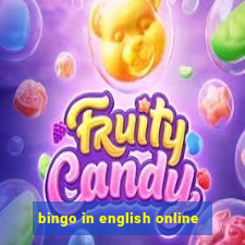 bingo in english online