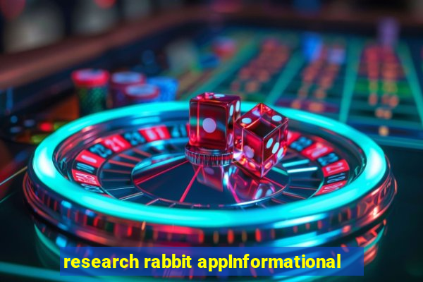 research rabbit appInformational