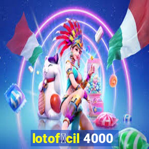 lotof谩cil 4000