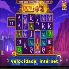 velocidade internet para jogar online