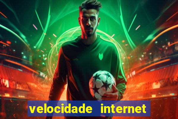 velocidade internet para jogar online