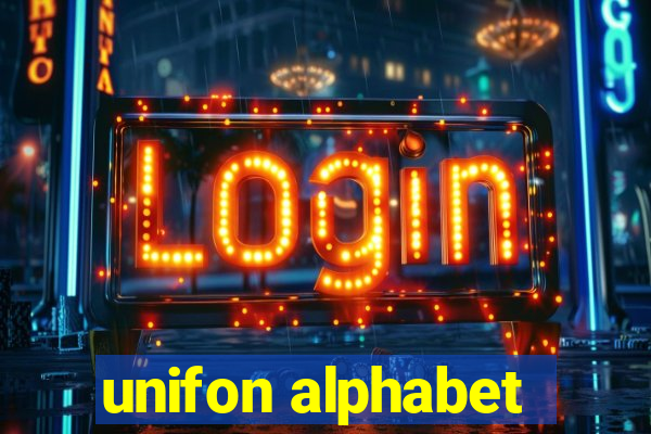 unifon alphabet