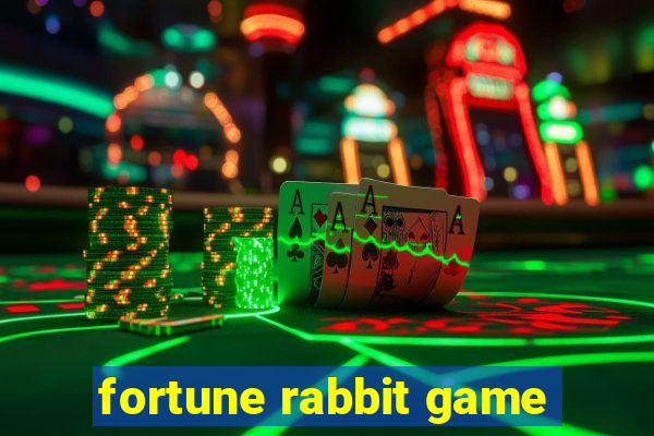 fortune rabbit game