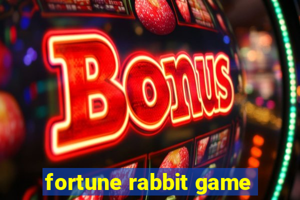 fortune rabbit game