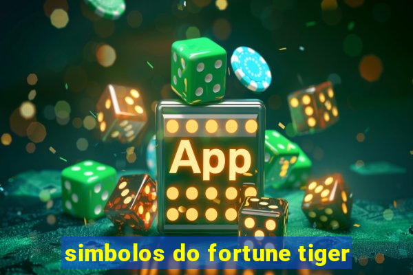 simbolos do fortune tiger