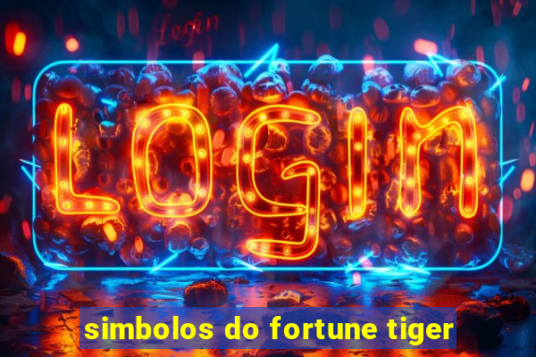 simbolos do fortune tiger