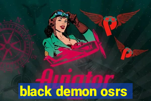 black demon osrs