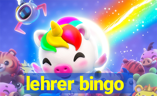 lehrer bingo