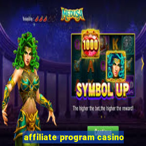 affiliate program casino