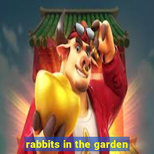 rabbits in the garden