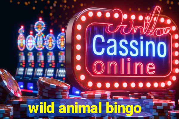 wild animal bingo