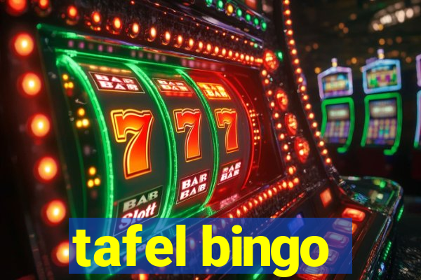 tafel bingo