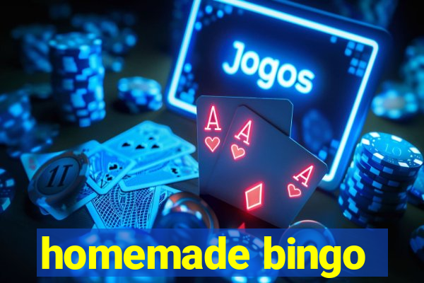 homemade bingo