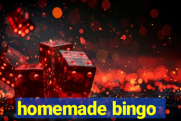 homemade bingo