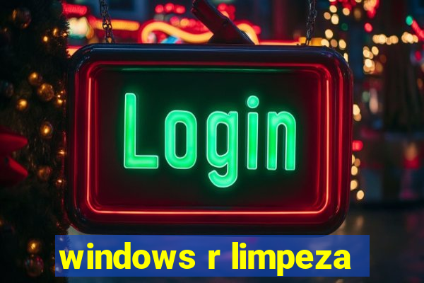 windows r limpeza