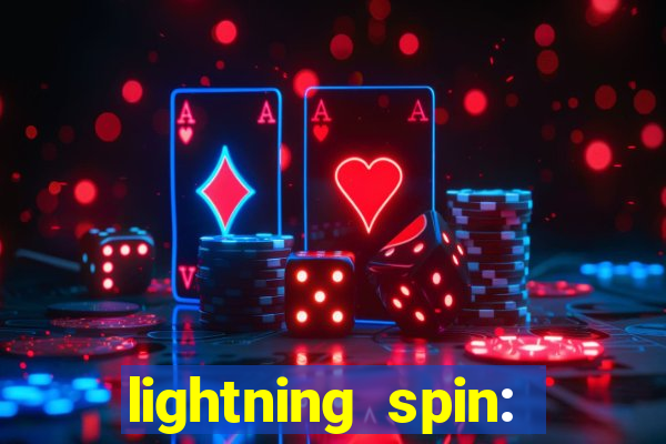 lightning spin: vegas slots