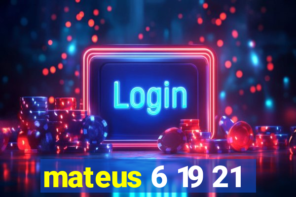 mateus 6 19 21