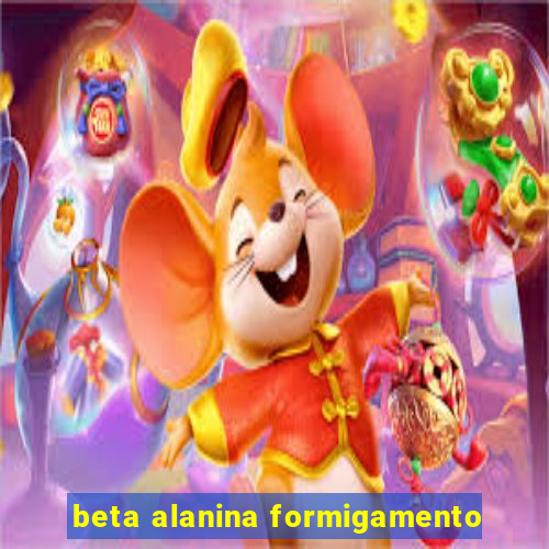 beta alanina formigamento