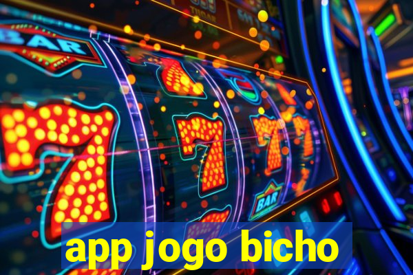 app jogo bicho