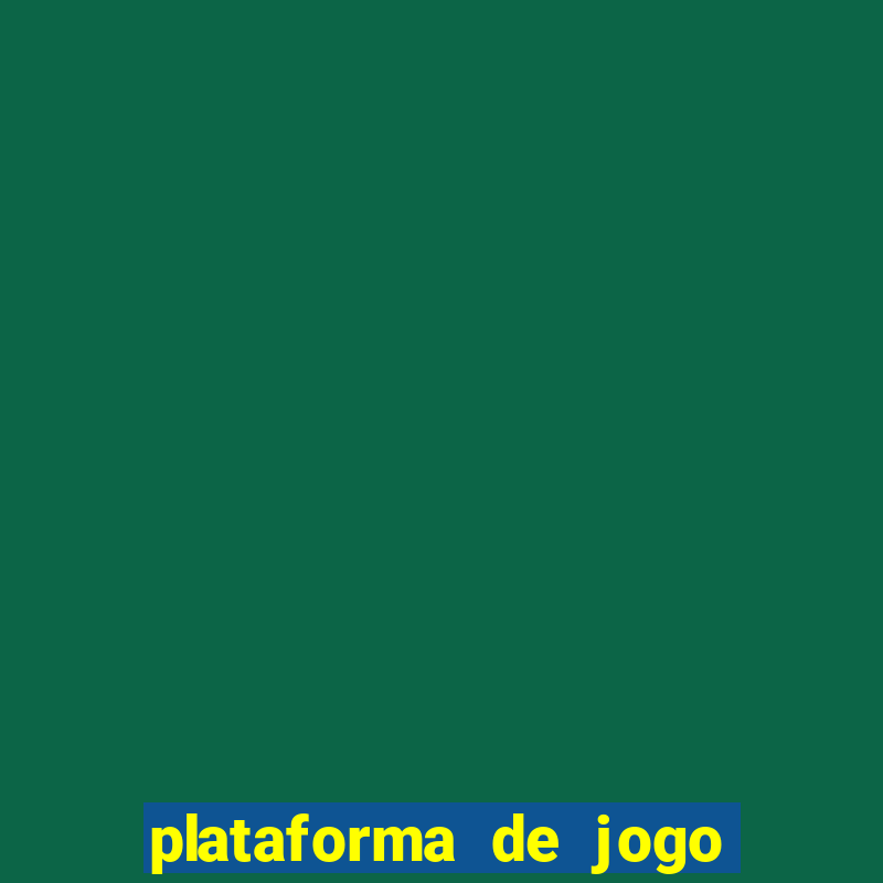 plataforma de jogo de r$ 1