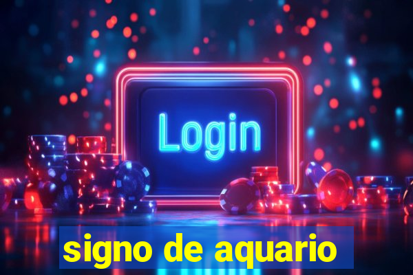 signo de aquario